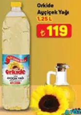 ORKİDE AYÇİÇEK YAĞI 1,25 L